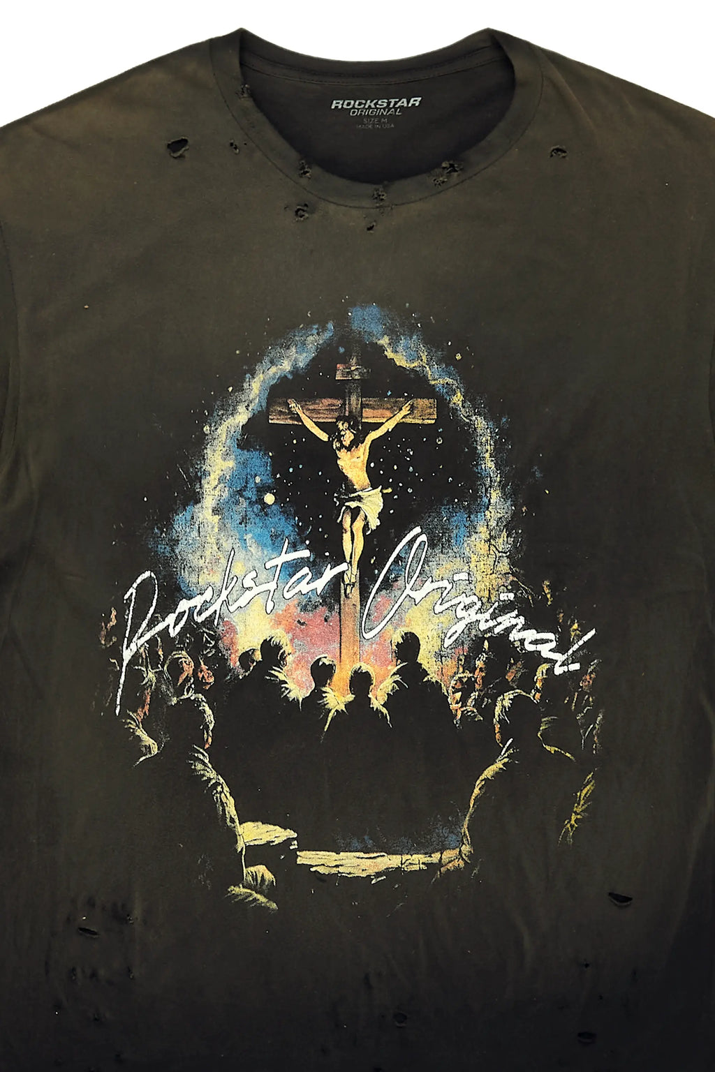 Lajos Black Graphic Oversized T-Shirt