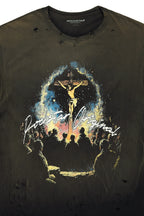 Lajos Black Graphic Oversized T-Shirt