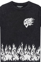 Boys Bubble Vintage Black/White Graphic T-Shirt