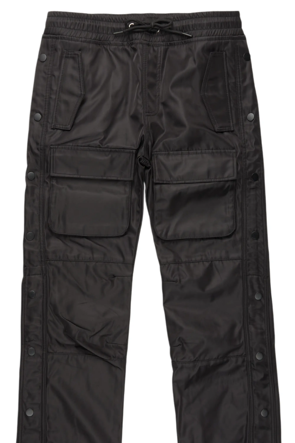 Yuri Black Nylon Pants