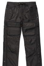 Yuri Black Nylon Pants