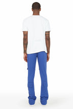 Ezekiel Royal Blue Stacked Flare Pant