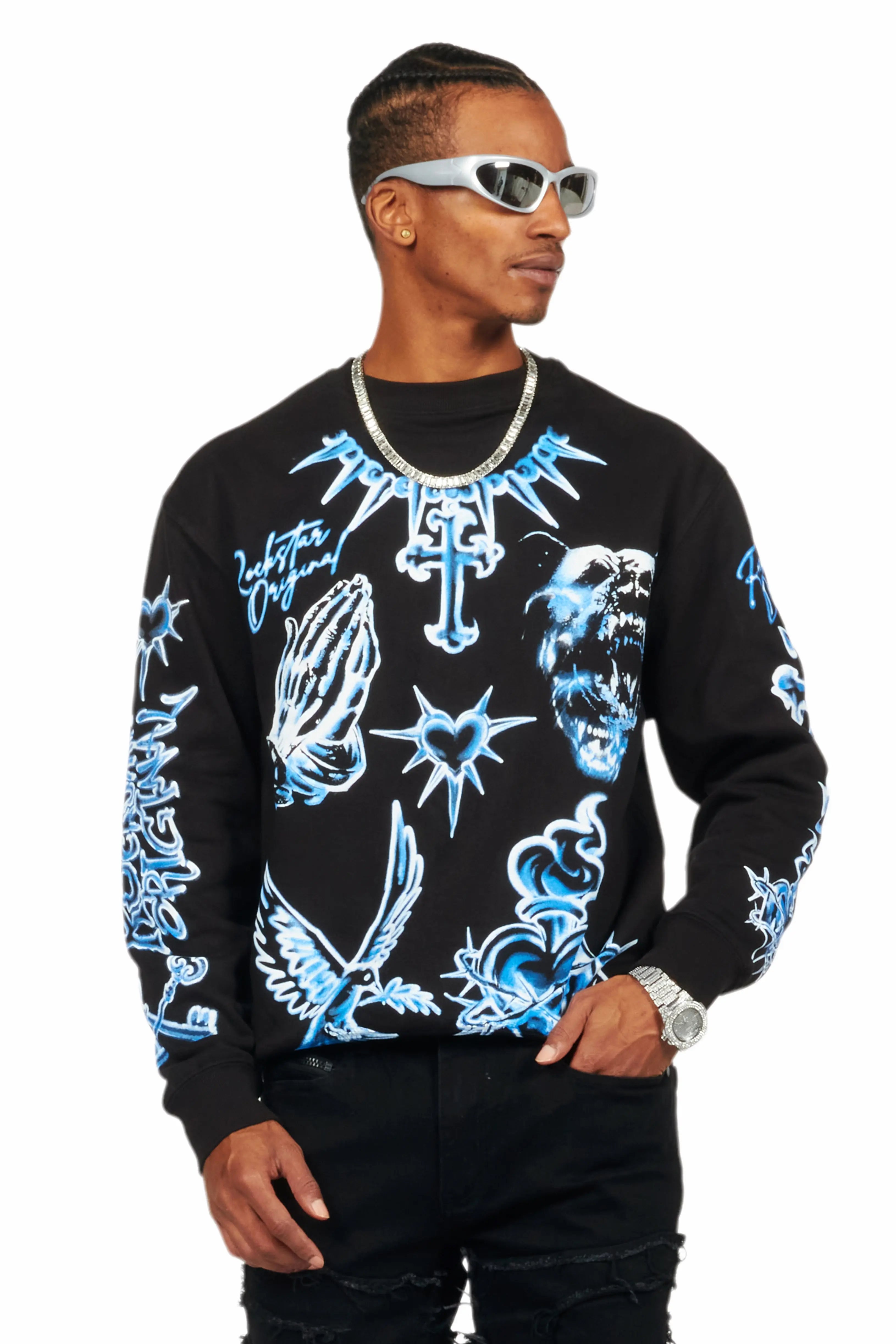 Valar Black Graphic Crewneck