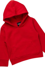 Boys Basic Red Stacked Flare Pant Set