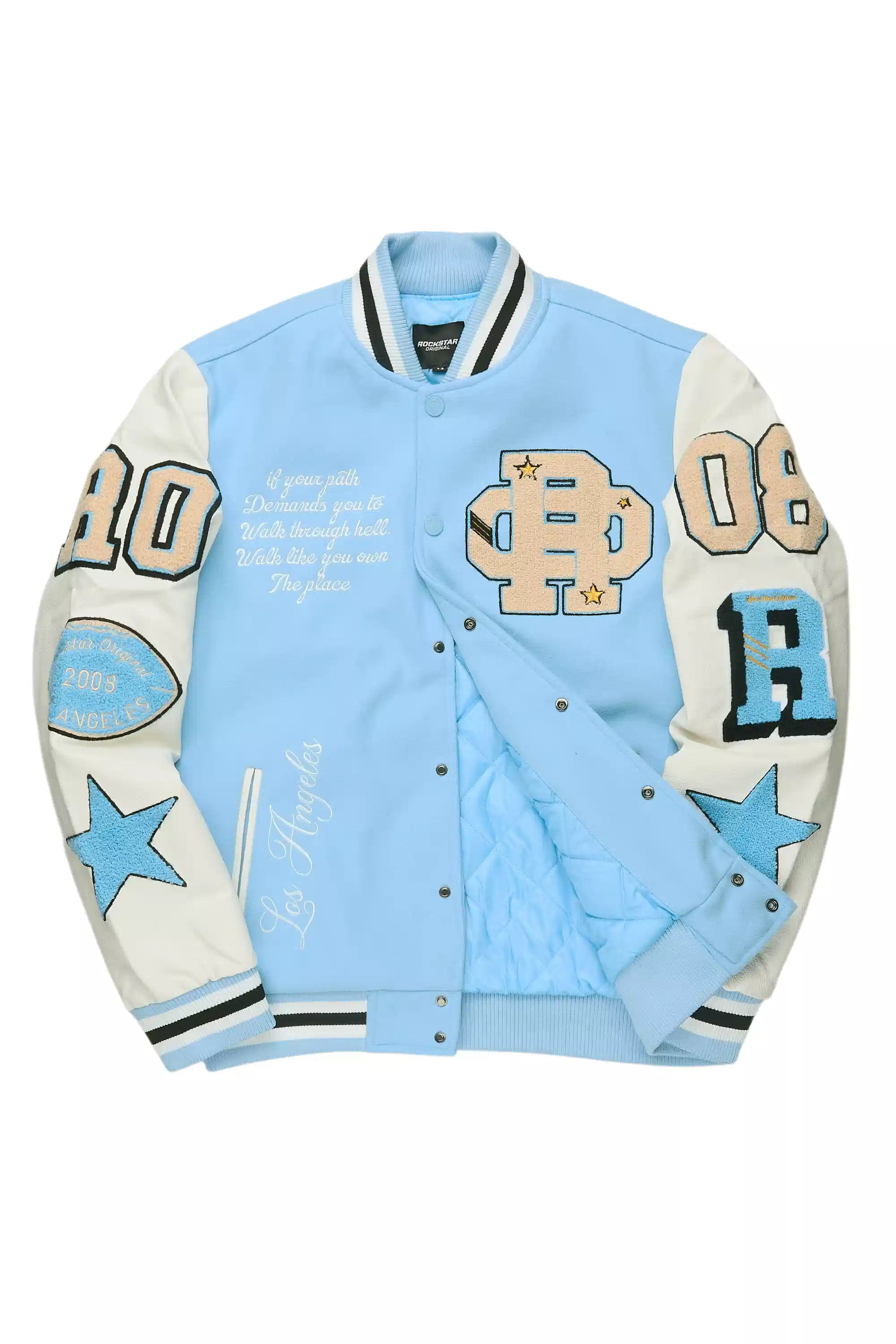 Balser Carolina Blue Varsity Jacket