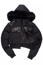 Rosa Black Puffer Jacket