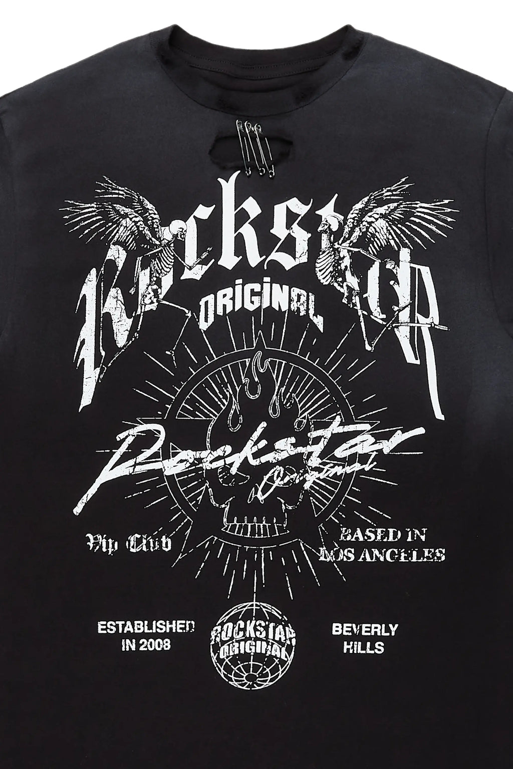 Tylla Black Graphic T-Shirt