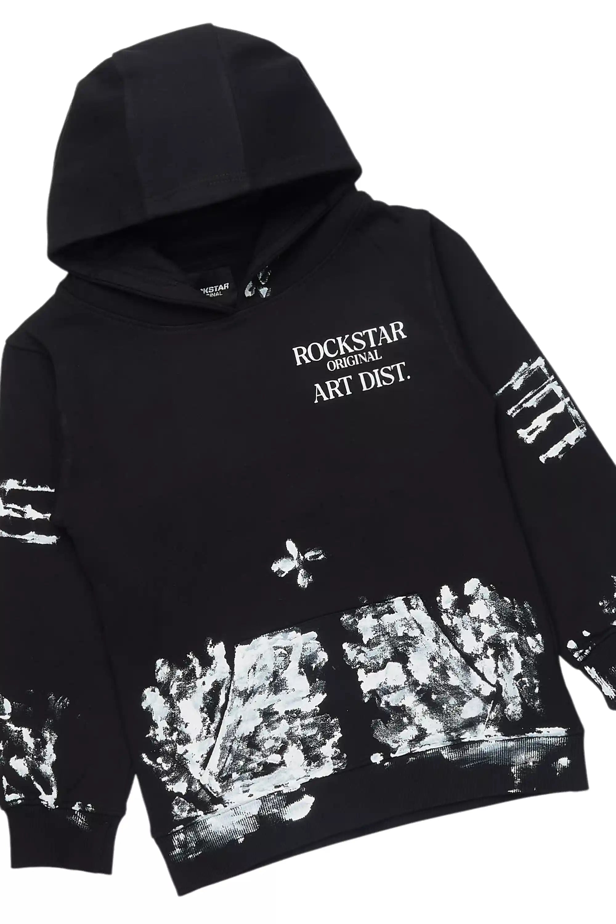 Boys Filip Black/White Stacked Flare Track Set