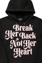 Diamo Black Graphic Hoodie