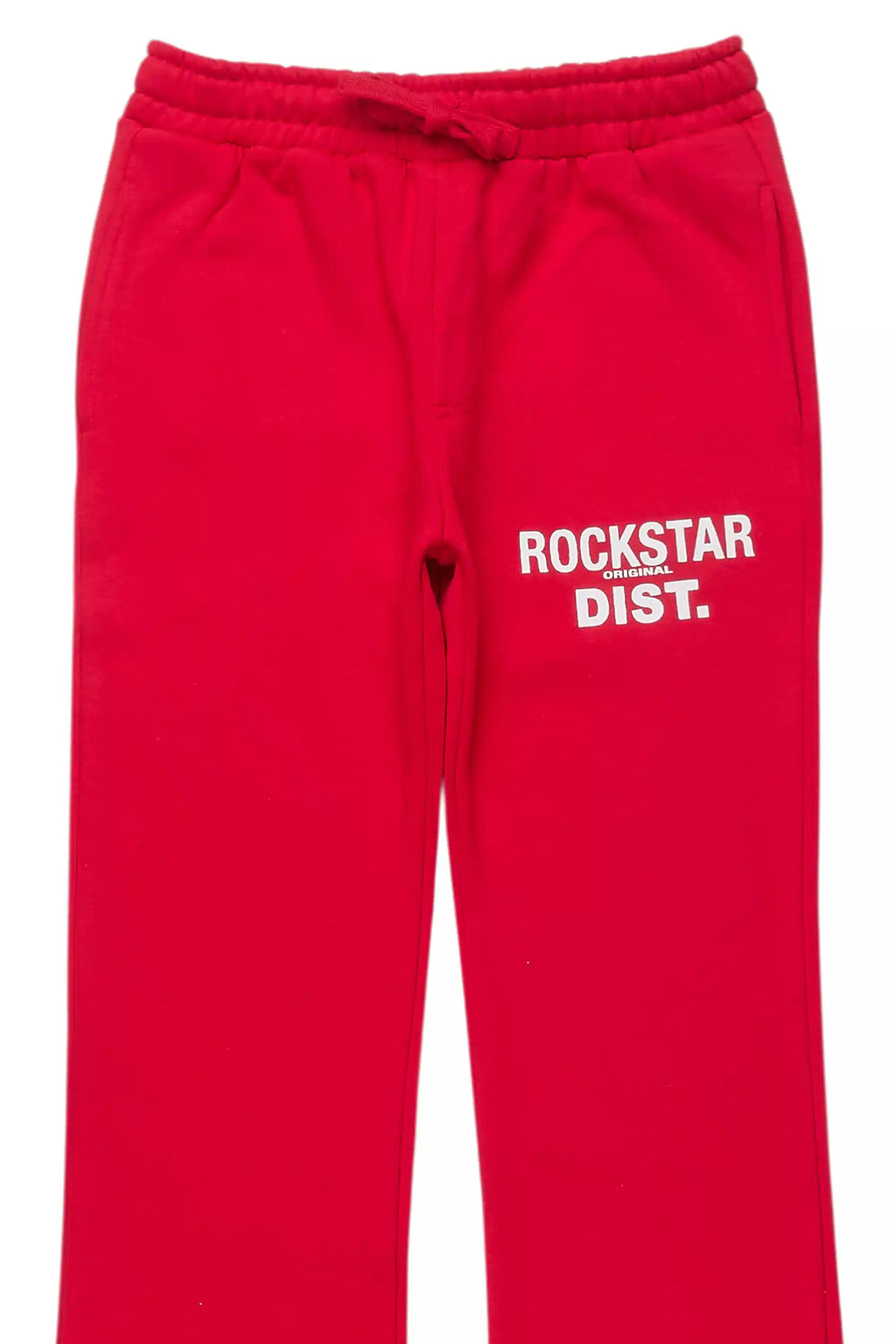 Boys Alpine Red Stacked Trackpant