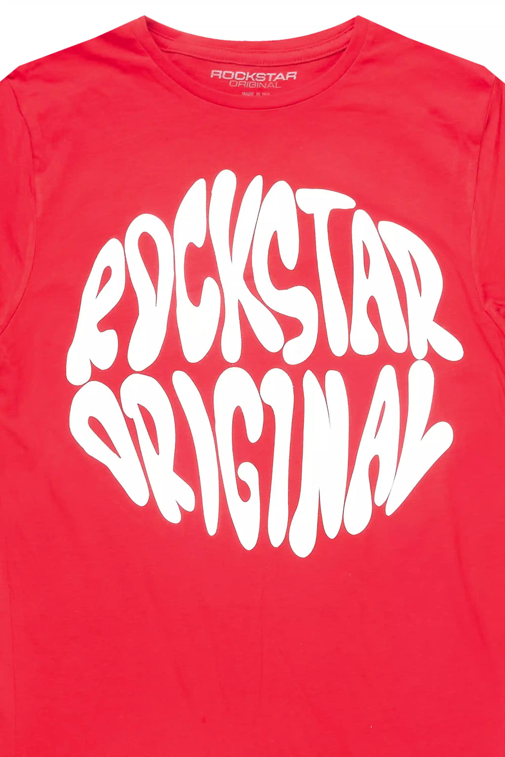 Boys Thierry Red/White Graphic T-Shirt