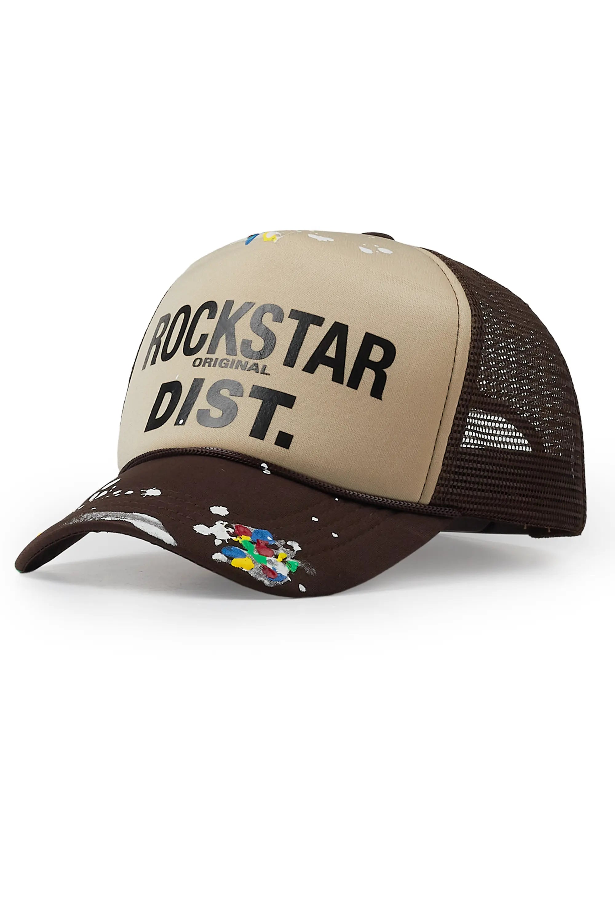 Good Side Only Tan Trucker Hat