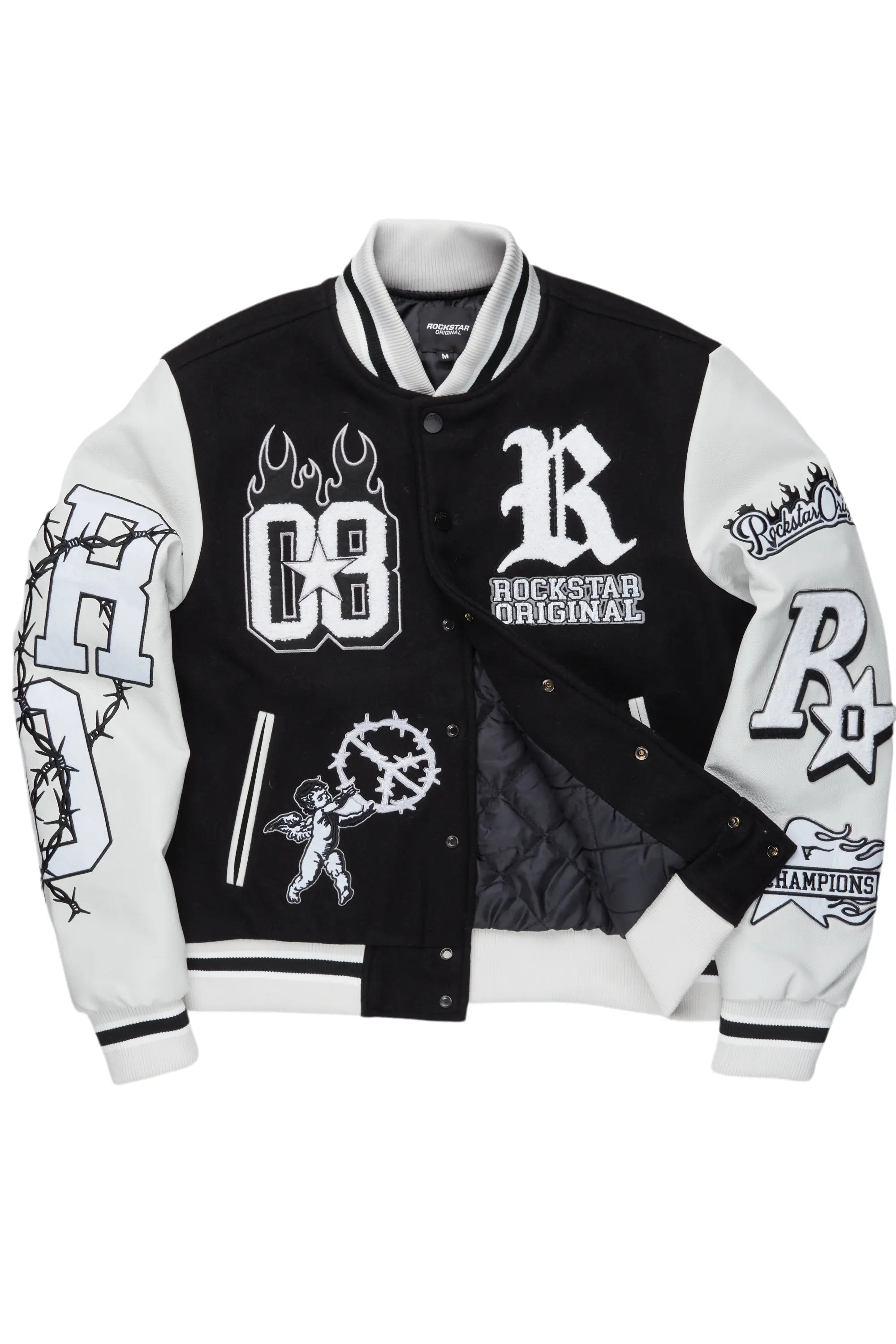 Rune Black Varsity Jacket