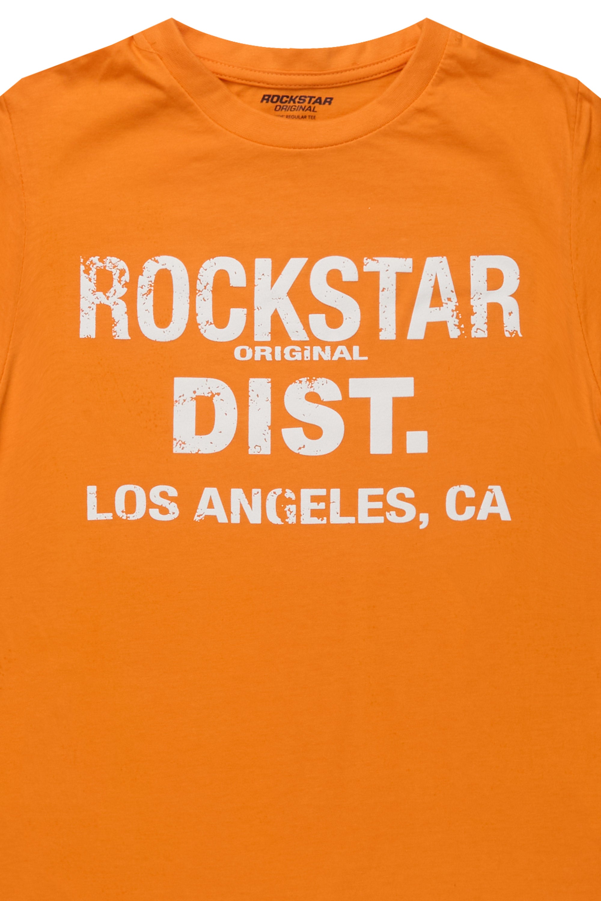 Boys Koen Orange/White Graphic T-Shirt