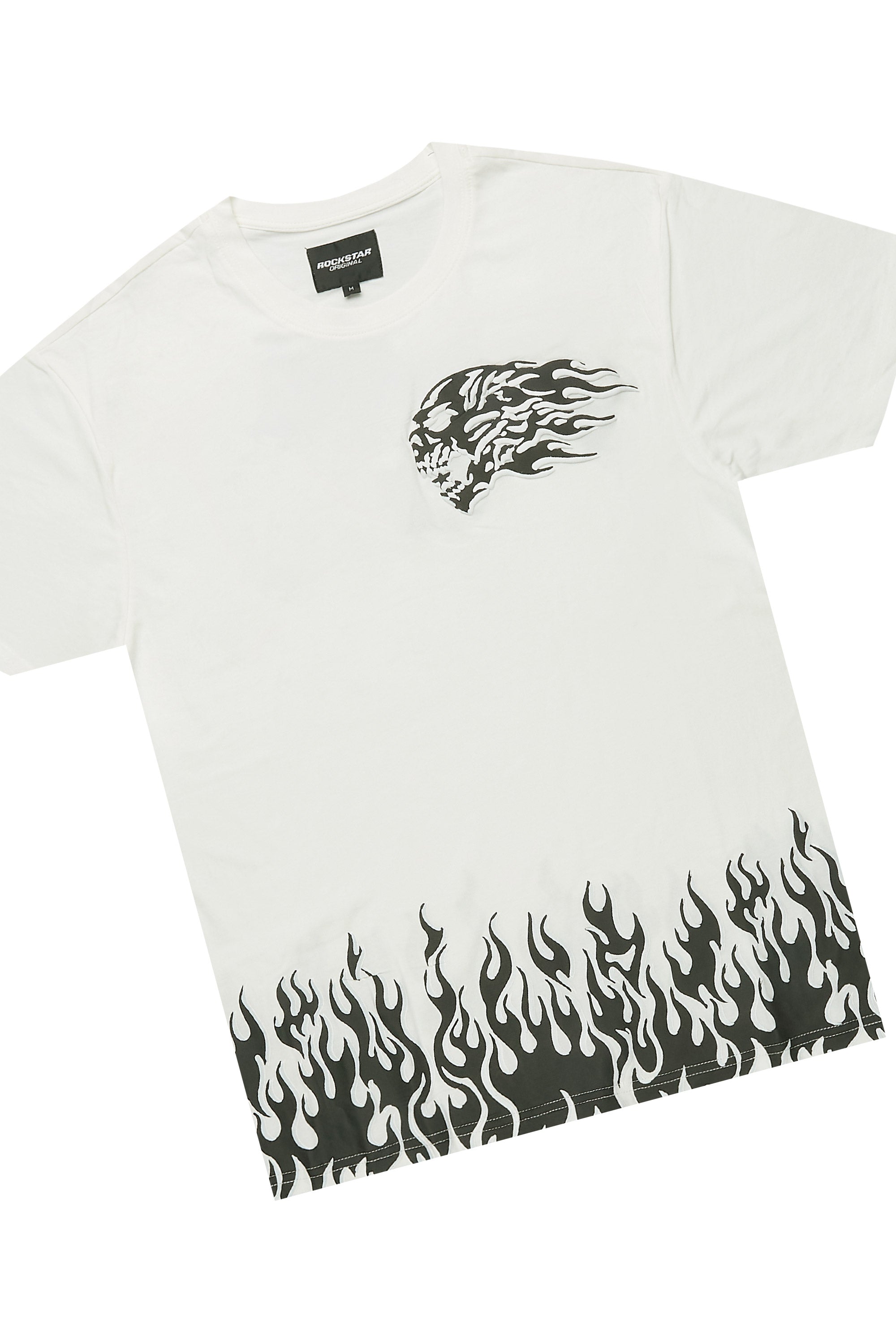 Bubble White T-Shirt/Short Set