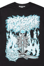 Yoga Black Graphic T-Shirt