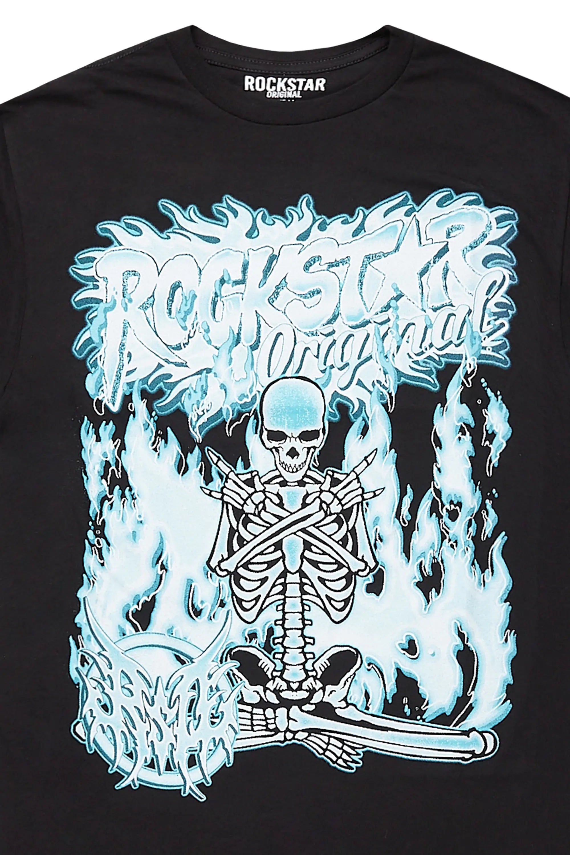 Yoga Black Graphic T-Shirt