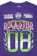 Boys Quito Purple/Multi Graphic T-Shirt