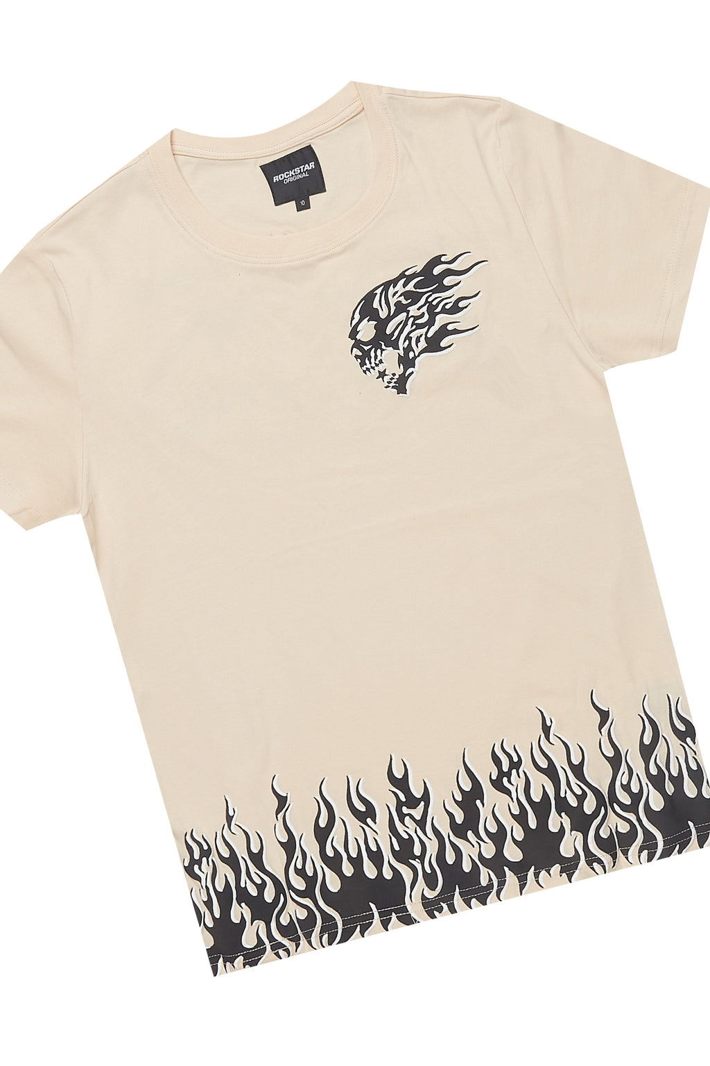 Boys Bubble Beige T-Shirt/Short Set