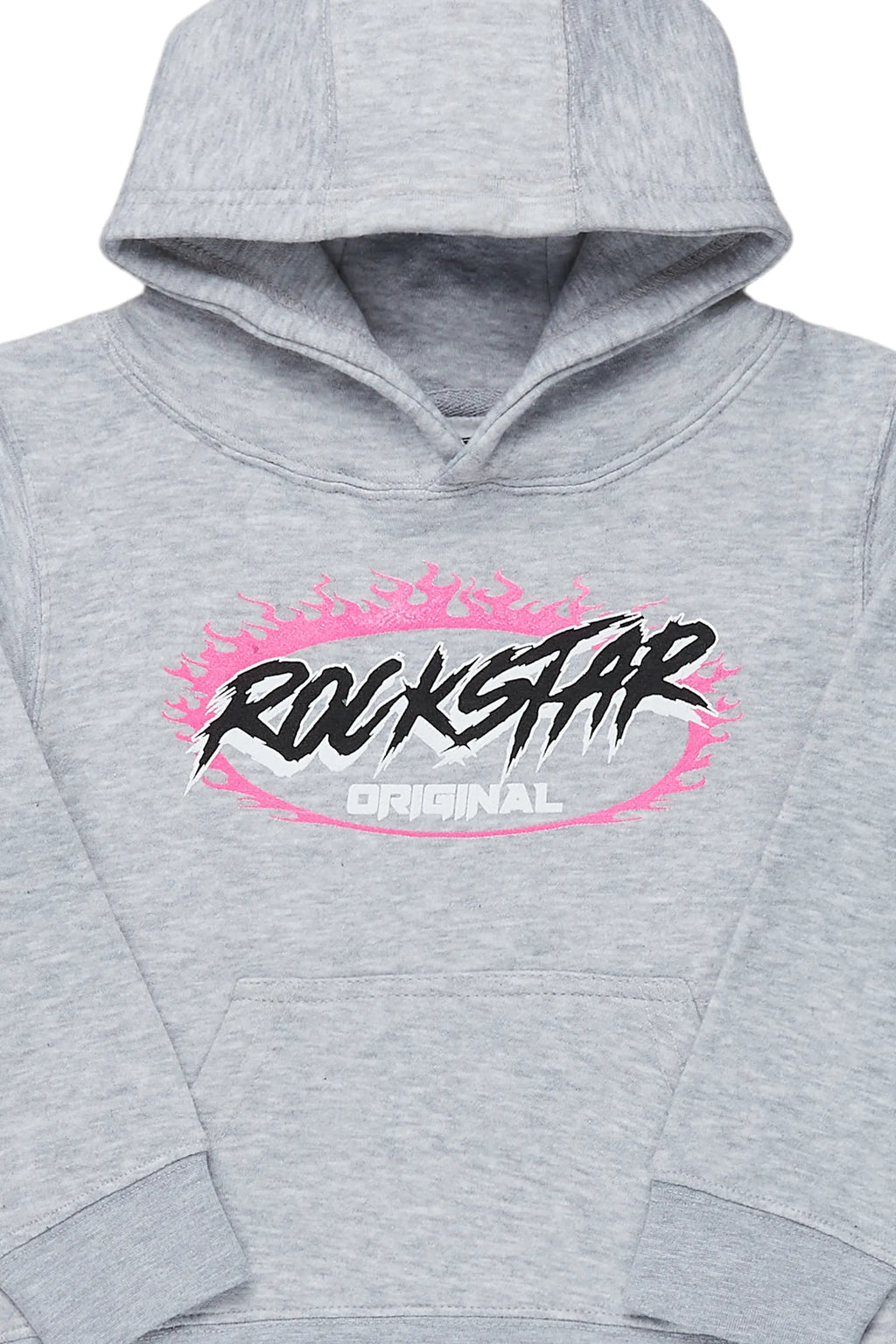 Girls Izzy Grey Graphic Hoodie