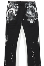 Boys Filip Black Baggy Fit Trackpant