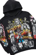 Santos Black Hoodie/Baggy Track Pant Set