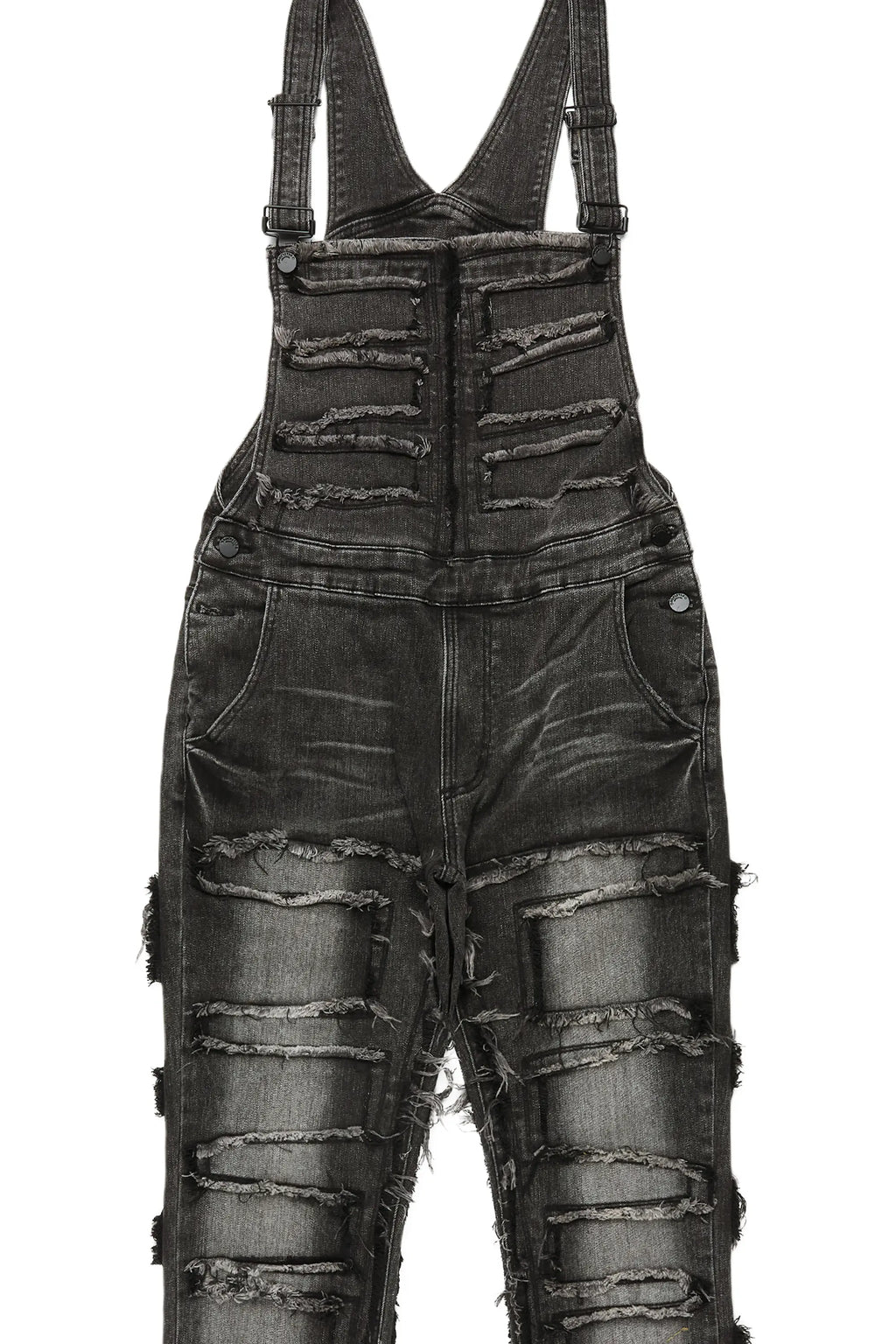 Alfie Grey Denim Overall