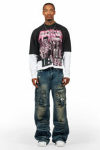 Berdi Dirty Wash Baggy Fit Jean