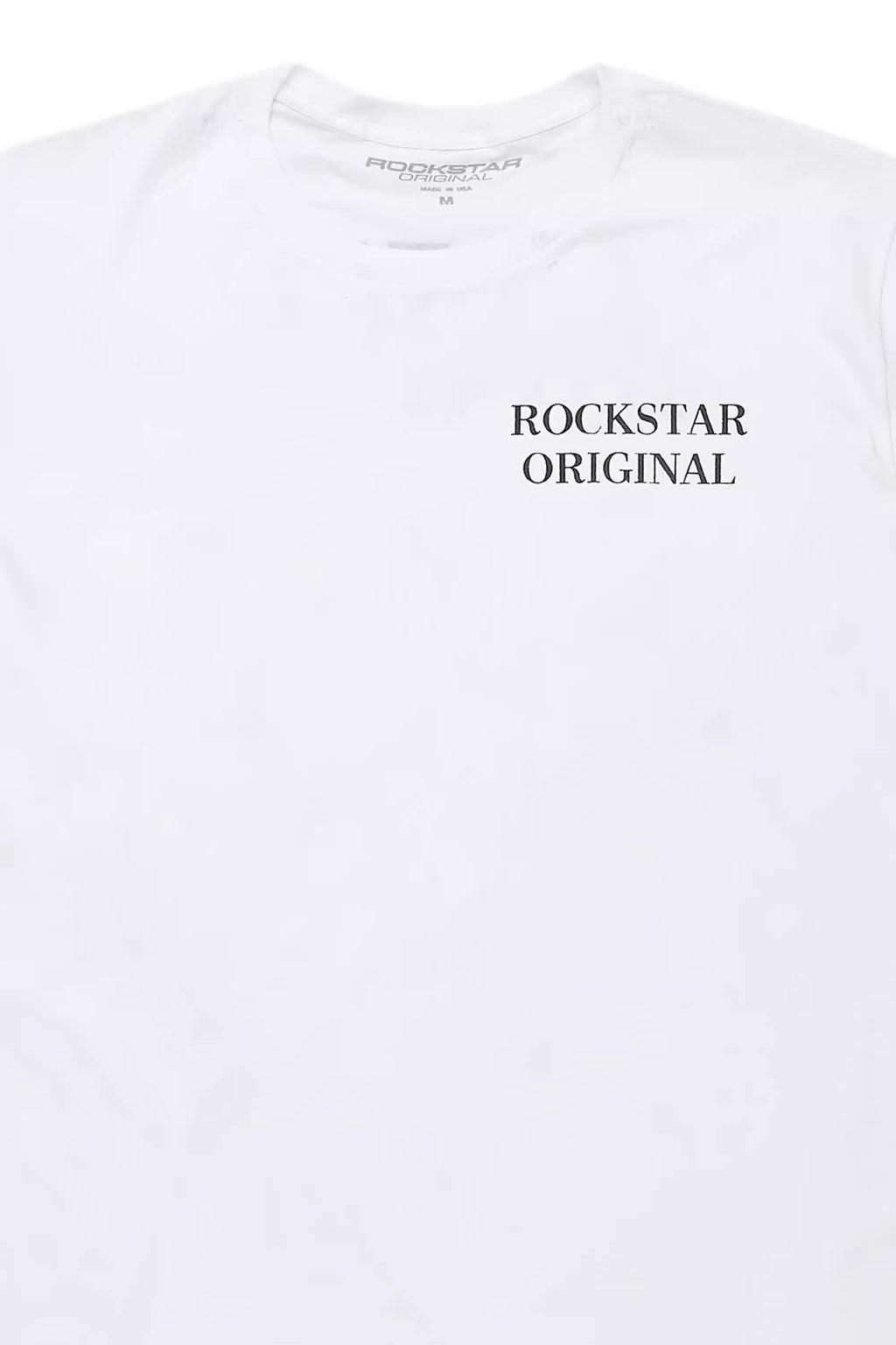 Drako White Graphic Muscle T-Shirt