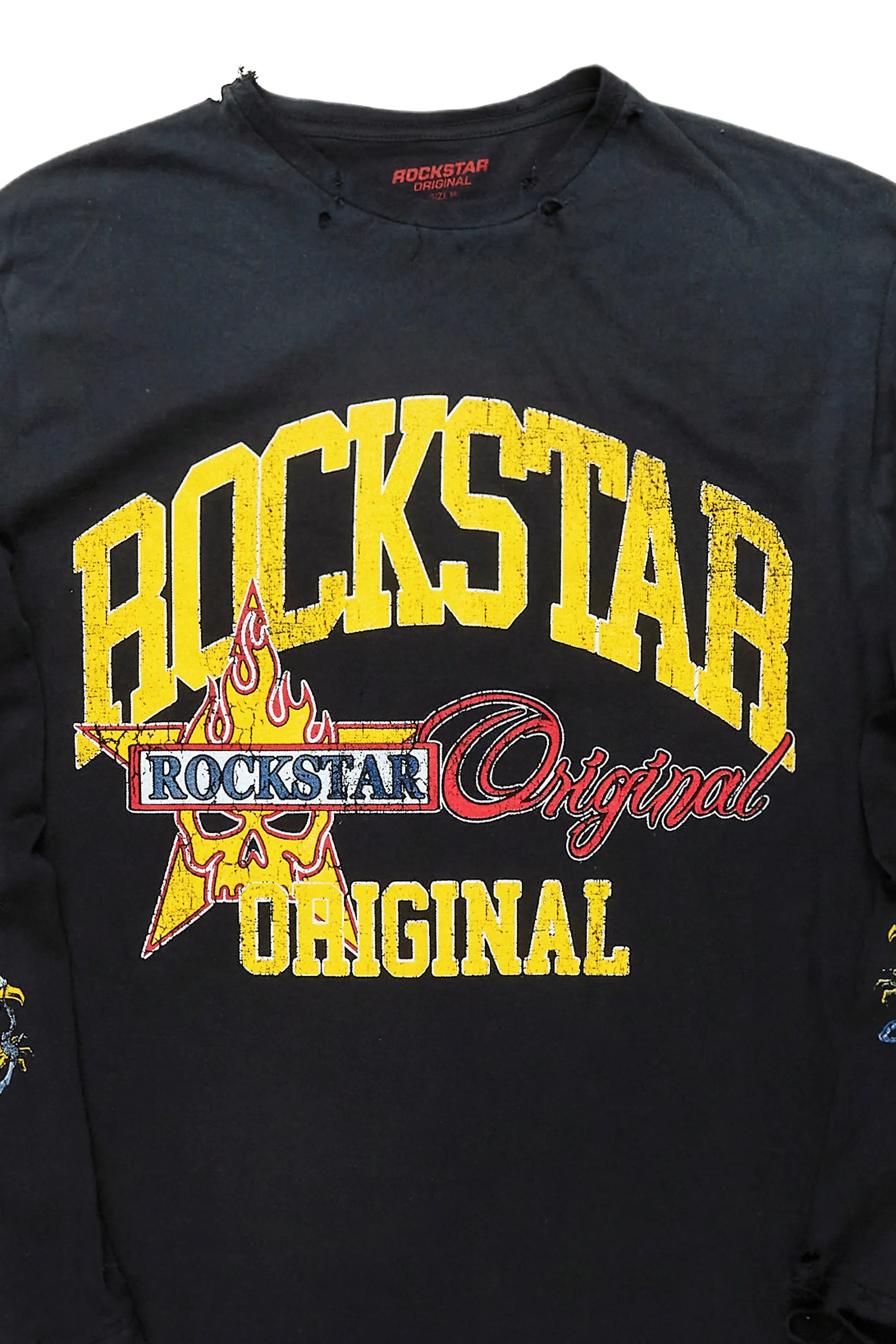 Eppy Black Long Sleeve Graphic T-Shirt