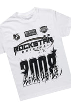 Boys Amos White/Heather T-Shirt/Short Set