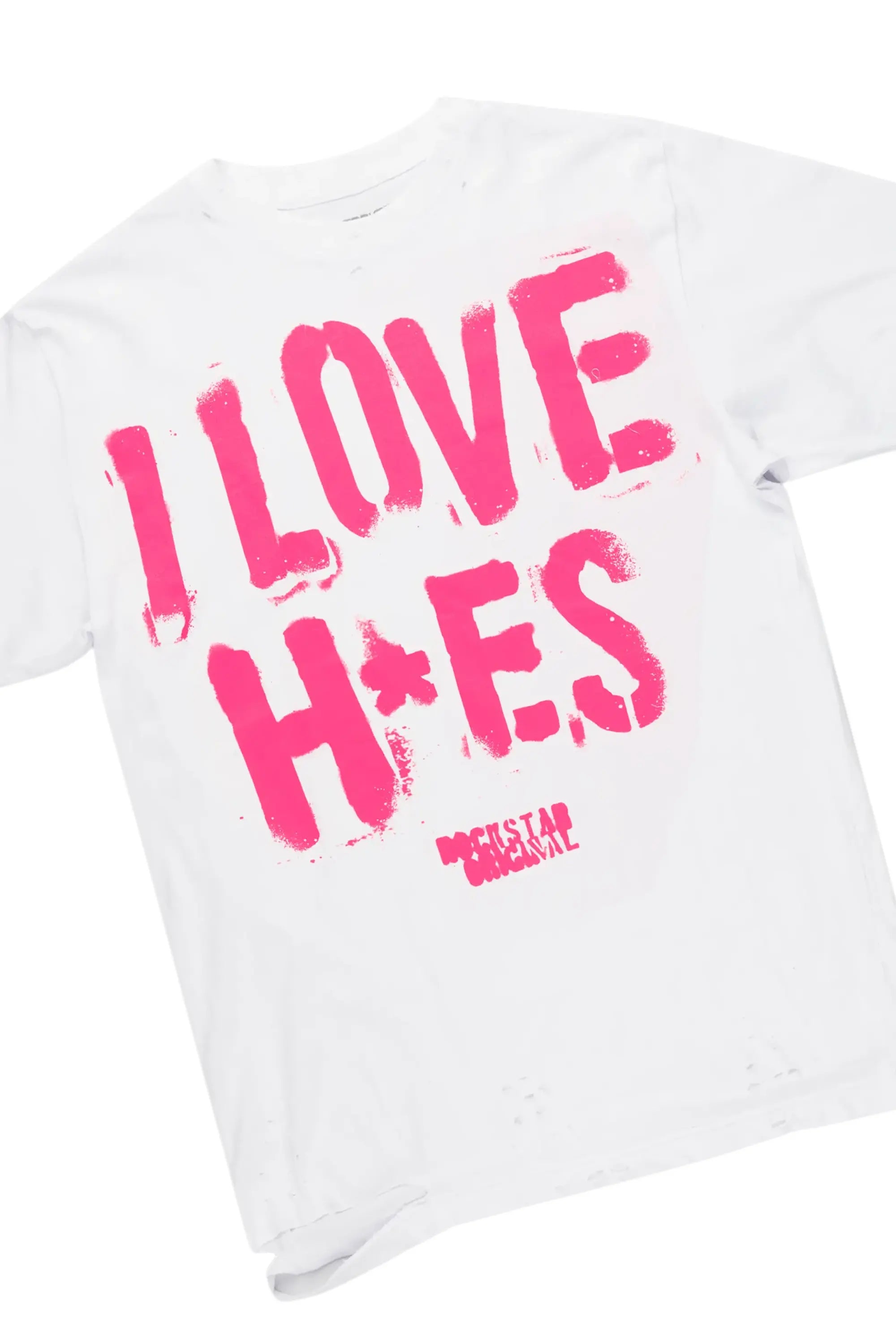 Diamonde White/Camo T-Shirt & Jean Set