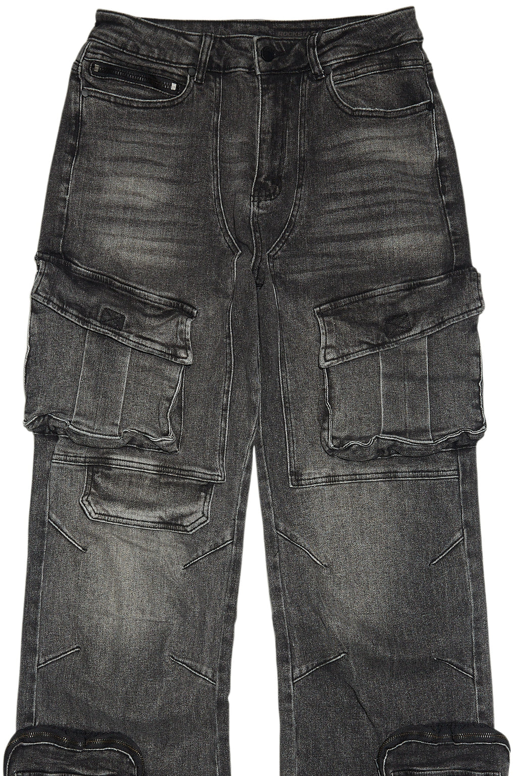 Velo Black Baggy Fit Jean