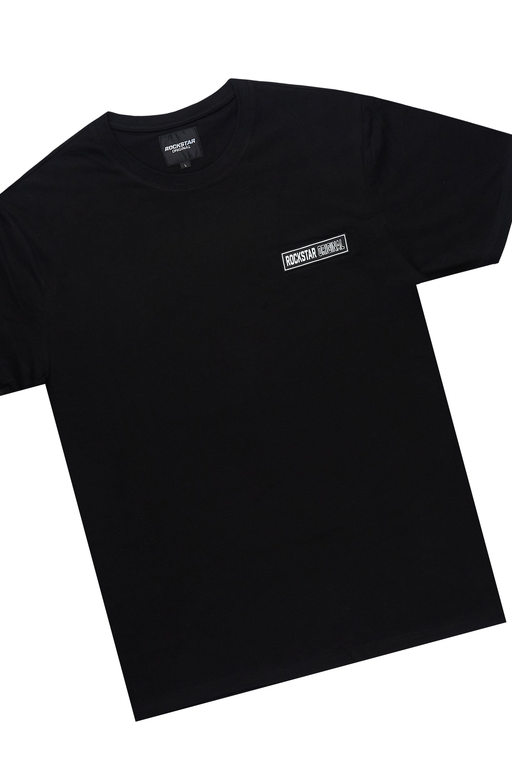 Zayn Black/Black Graphic Short Set