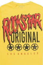 Boys Wizzurd Yellow/Red Graphic T-Shirt