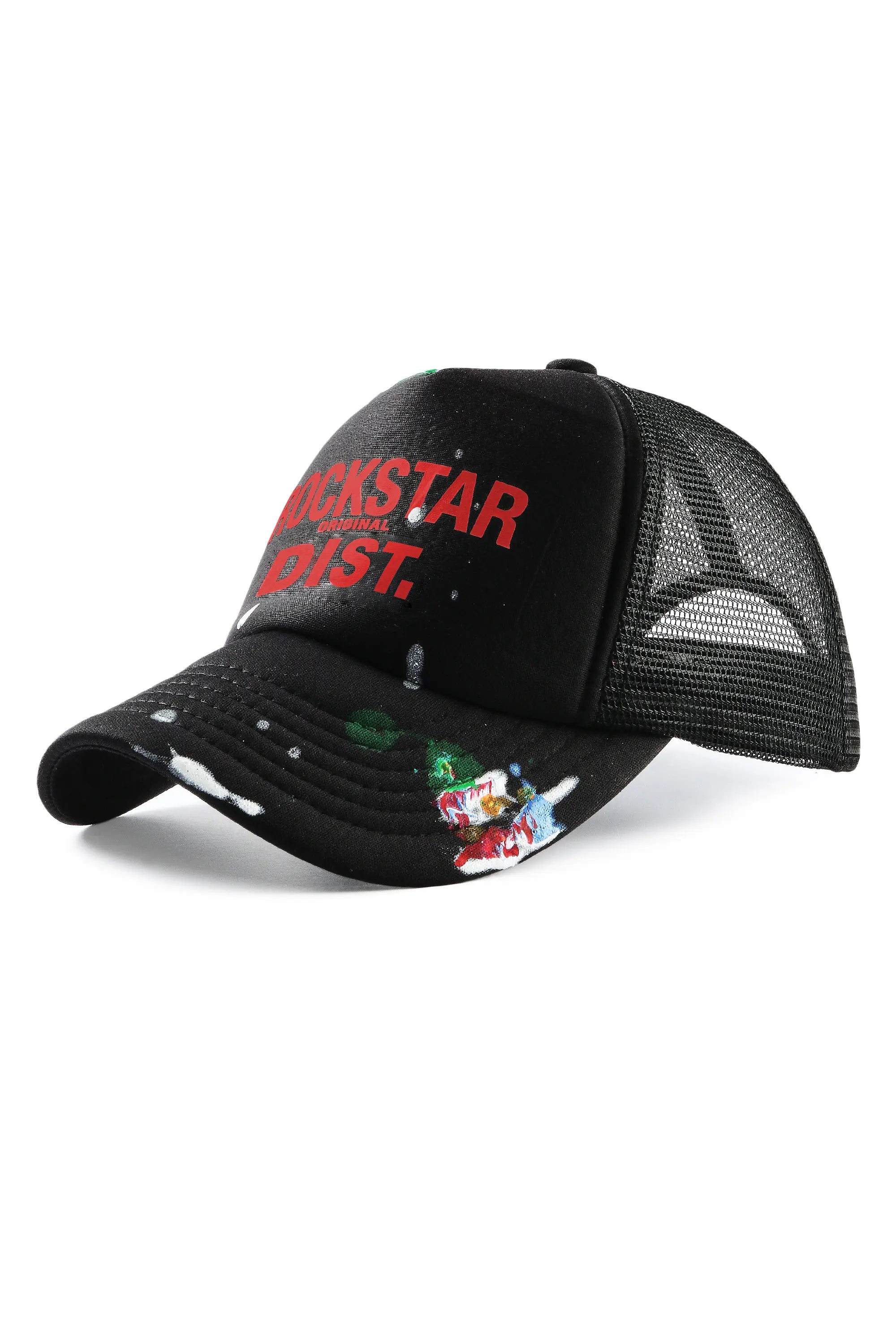 Good Side Only Black/Red Trucker Hat