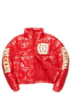 Jaclyn Red Puffer Jacket