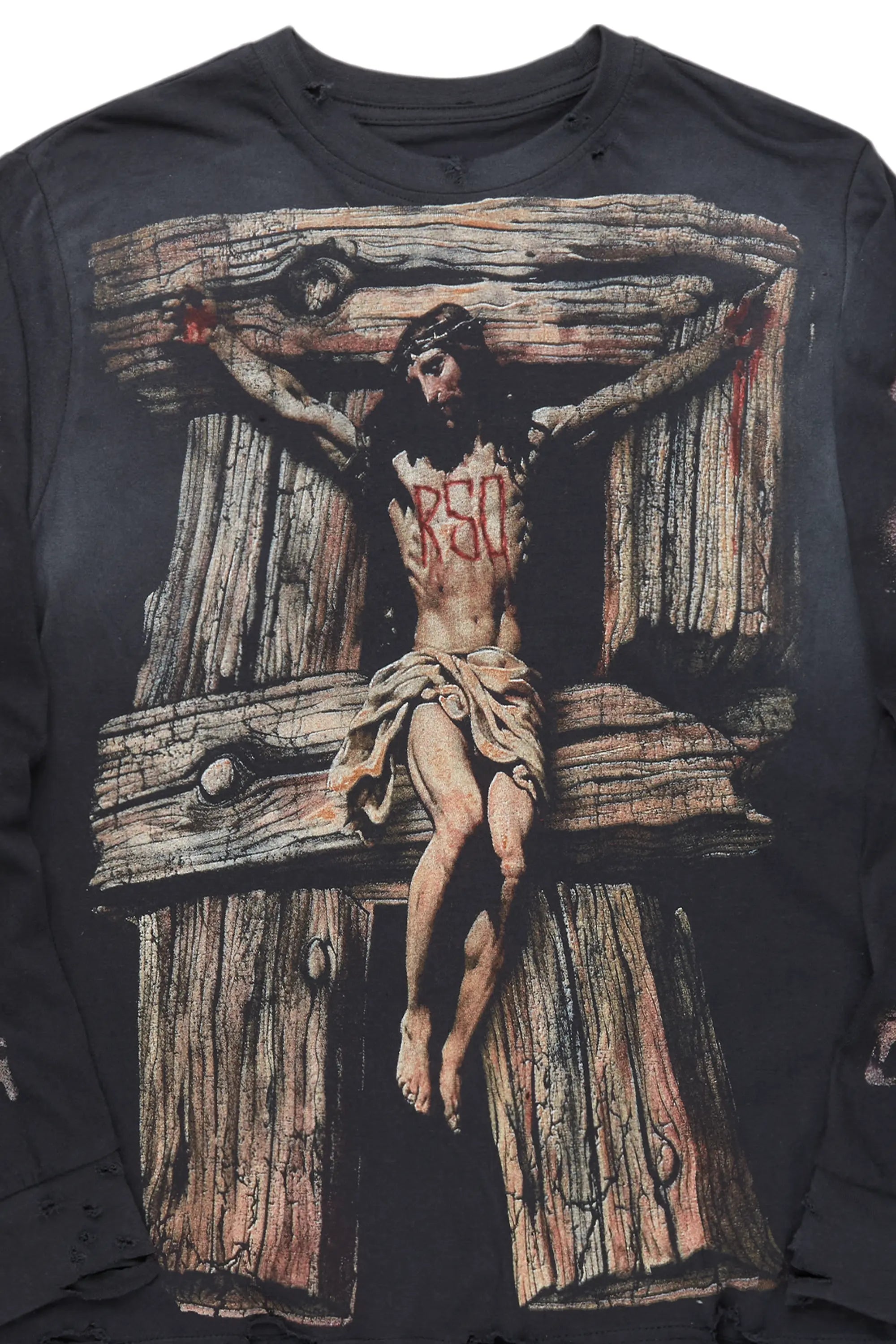 Deadra Black Long Sleeve T-Shirt