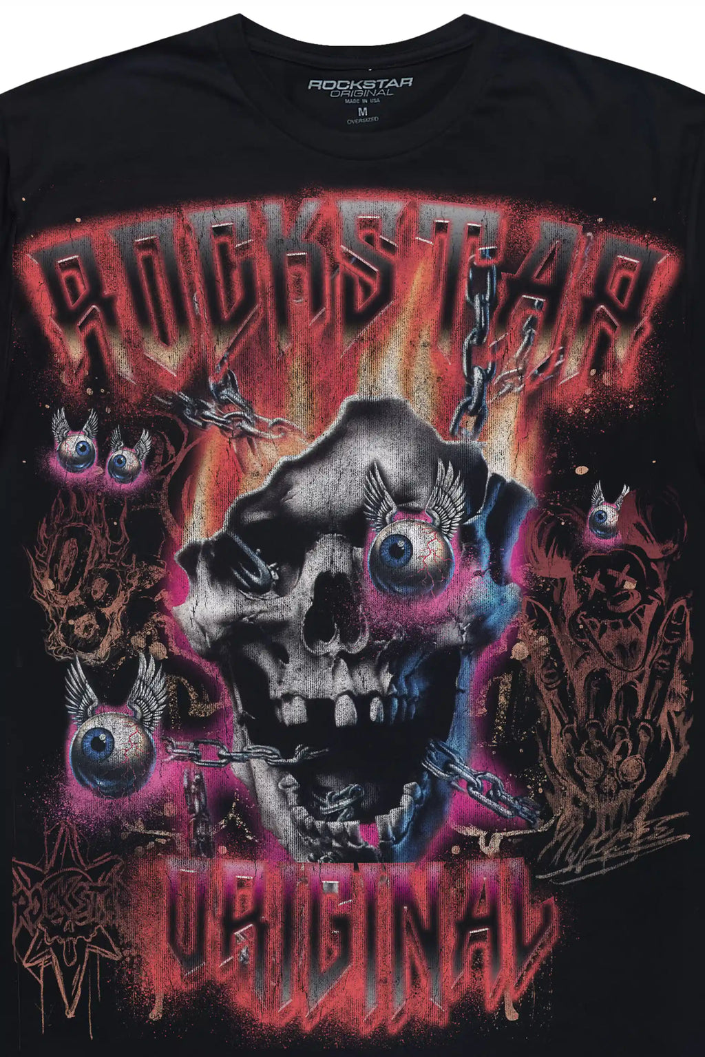 Shamere Black Graphic Short Sleeve Tee