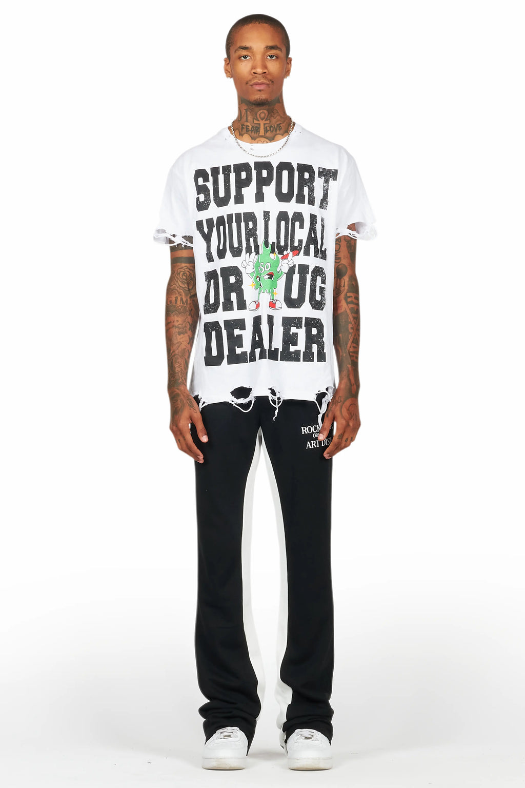 Briggs Black Baggy Pant