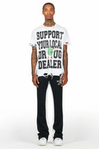 Briggs Black Baggy Pant