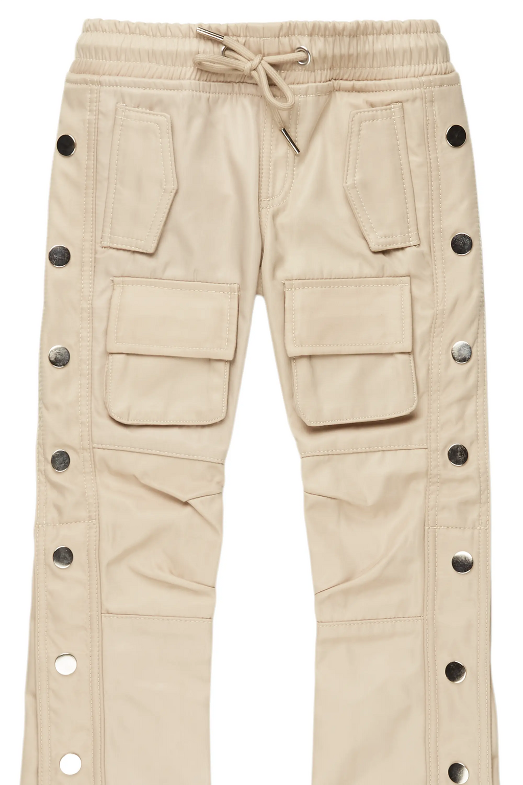 Boys Yuri Beige Nylon Pants