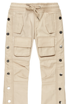Boys Yuri Beige Nylon Pants