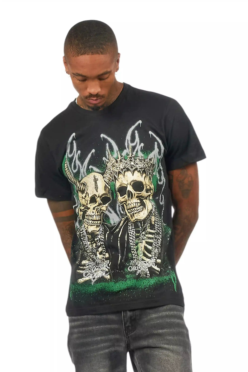 Kingston Black Graphic T-Shirt