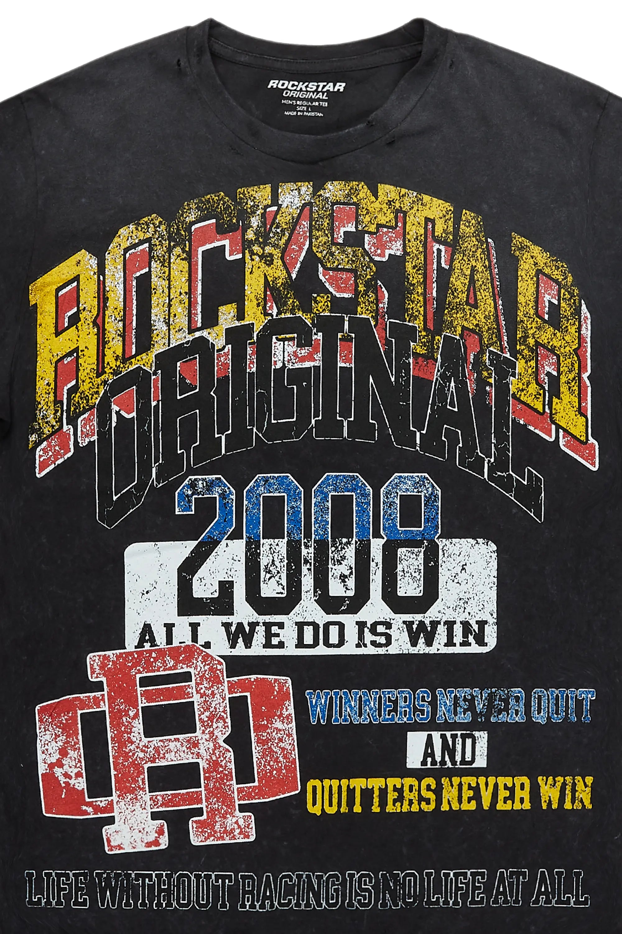 Tamikia Vintage Black Oversized T-Shirt