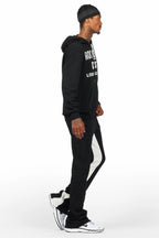 Lake Black Hoodie/Baggy Track Pant Set