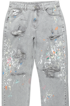 Zasha Grey Painter Baggy Jean