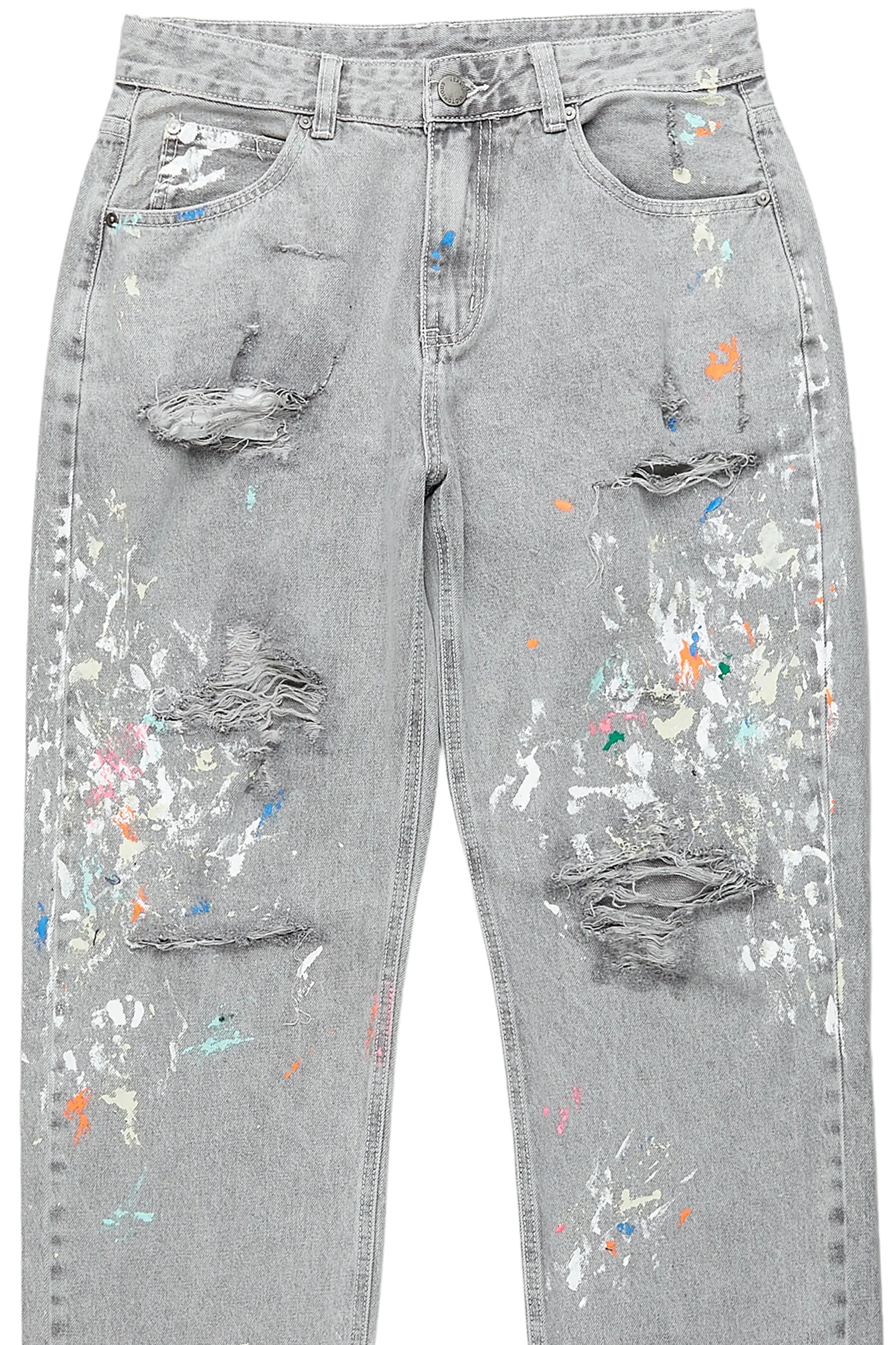 Zasha Grey Painter Baggy Jean