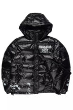 Raffer Black Heavy Puffer Jacket