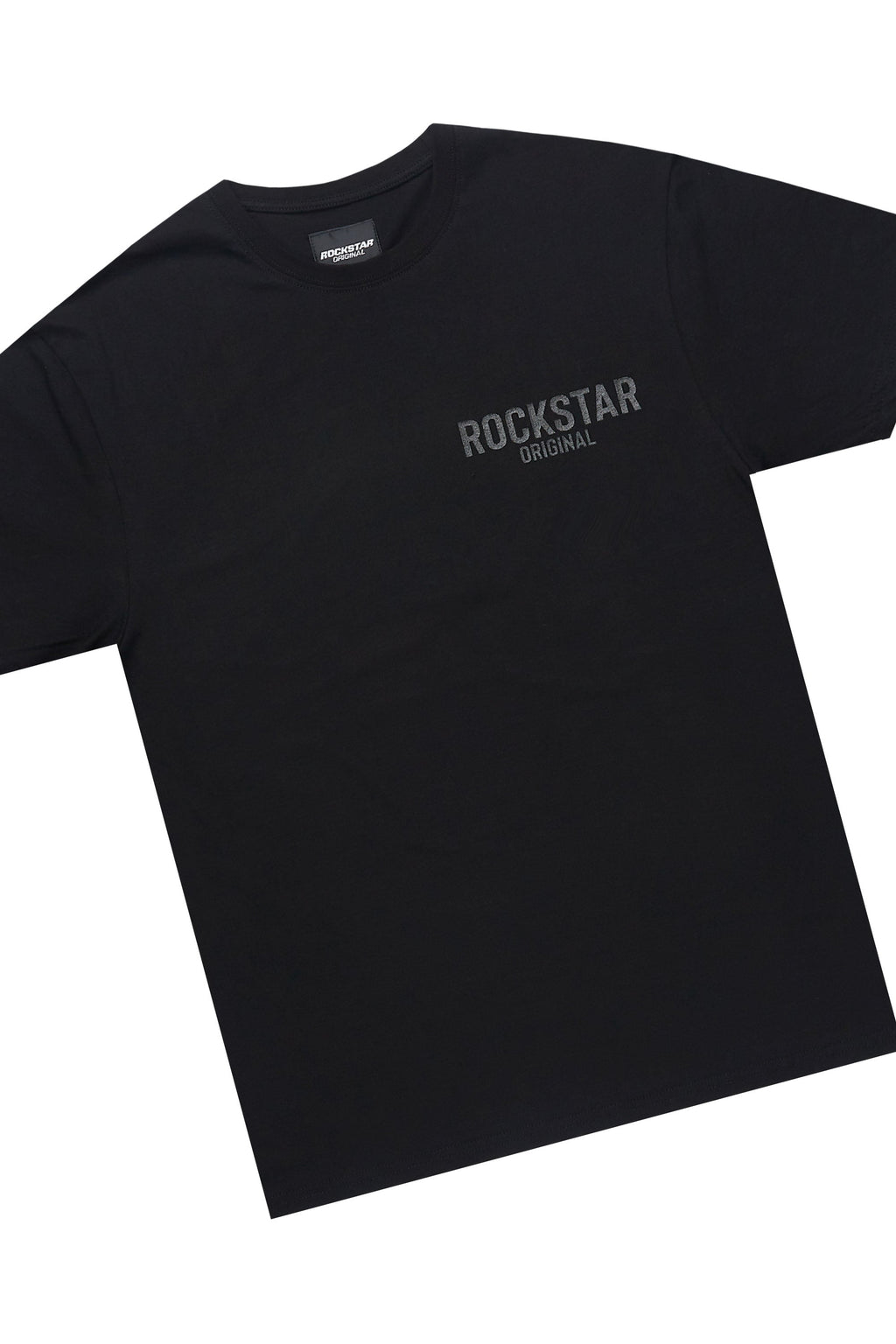 Sana Black/Black T-Shirt Cargo Shorts Set